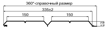 Фото: Сайдинг Lбрус-XL-Н-14х335 (ECOSTEEL_T-01-Сосна-0.5) в Протвино