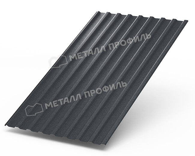 Профнастил МП20 х 1100 - R (Steelmatt-20-7024-0.4±0.08мм) в Протвино