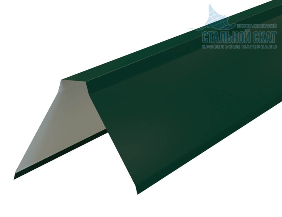 Планка конька плоского 155х155х2000 NormanMP (ПЭ-01-6005-0.5)