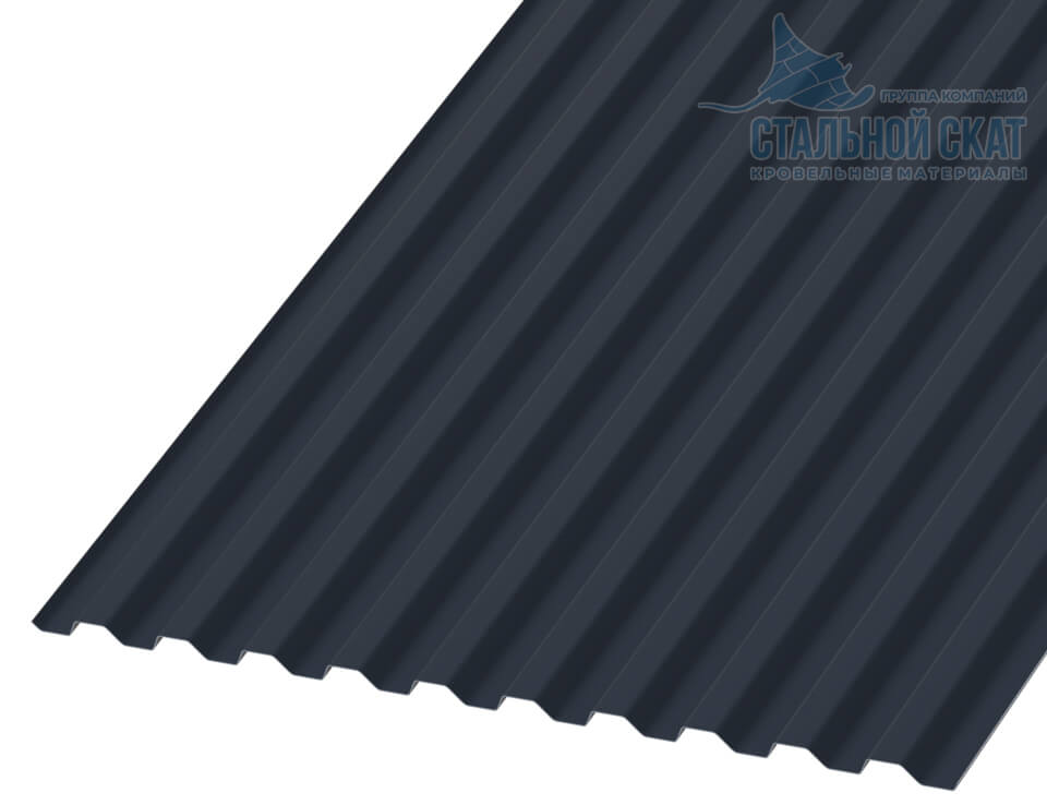 Профнастил С21 х 1000 - B (PURMAN-20-7024-0.5)