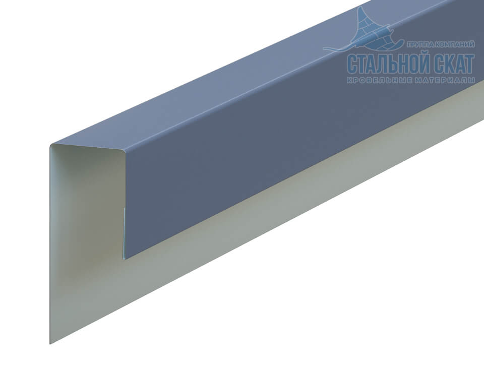 Планка J-профиль 24х18х3000 (PURMAN-20-Galmei-0.5)