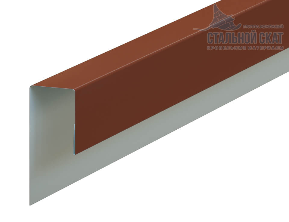 Планка J-профиль 24х18х3000 NormanMP (ПЭ-01-8004-0.5)