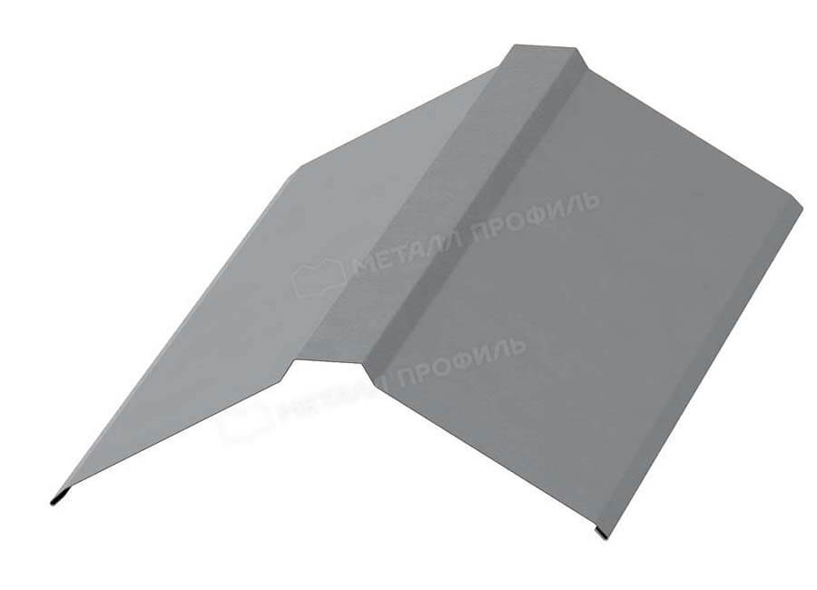 Планка конька плоского 120х120х2000 NormanMP (ПЭ-01-7004-0.5)