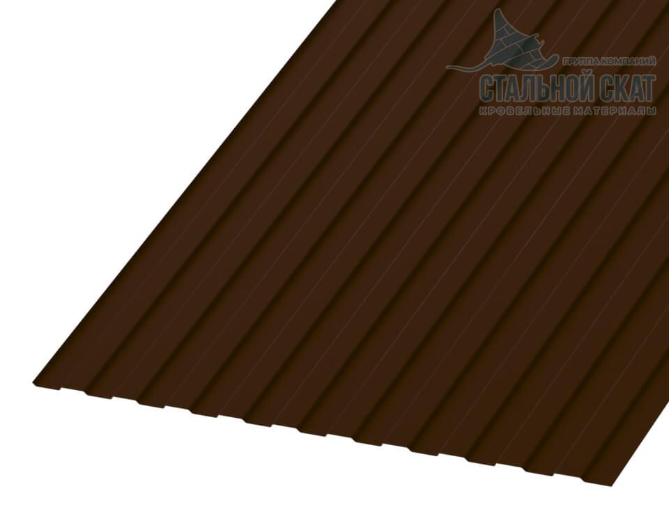 Профнастил С8 х 1150 - B (ПЭ-01-8017\Колер-0.4±0.08мм)