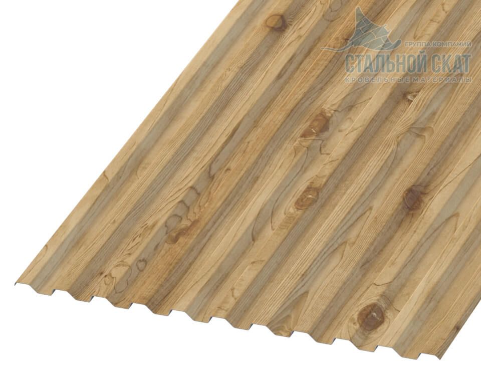Профнастил С21 х 1000 - A (ECOSTEEL_T-01-Сосна-0.5)