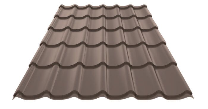 Металлочерепица МП Ламонтерра-X (VALORI-20-Песчано-серый-0.5)