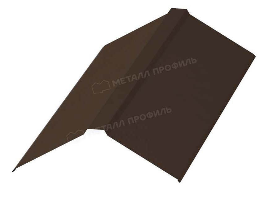 Планка конька плоского 190х190х2000 (PURETAN-20-8017-0.5)